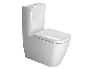 HAPPY D.2 - Close coupled ceramic toilet - Toilet by Duravit