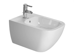 HAPPY D.2 - Wall-hung ceramic bidet - Bidet by Duravit