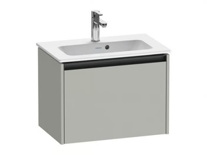 KETHO.2 - Single wooden vanity unit with integrated washbasin - Washbasin cabinet by Duravit