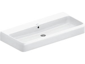 QATEGO - Ceramic washbasin with overflow - Washbasin by Duravit