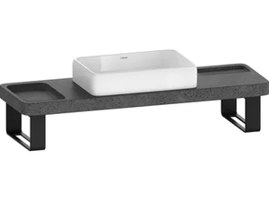 QATEGO - Lava stone washbasin countertop / washbasin - Washbasin by Duravit