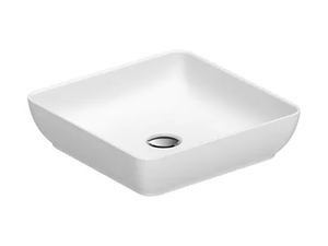 SIVIDA - Countertop square composite material washbasin - Washbasin by Duravit
