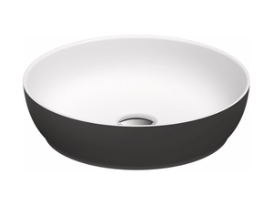 SIVIDA - Round countertop composite material washbasin - Washbasin by Duravit