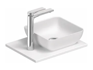 SIVIDA - Single composite material washbasin countertop - Washbasin by Duravit
