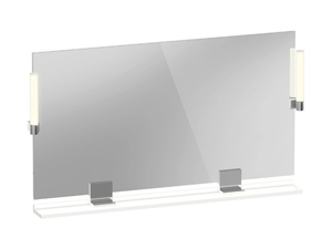 SIVIDA - Wall-mounted mirror with integrated lighting - Sanitary accessories by Duravit