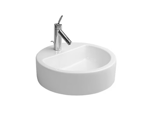 STARCK 1 - Countertop ceramic washbasin - Washbasin by Duravit
