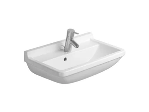 STARCK 3 - Ceramic washbasin with overflow - Washbasin by Duravit