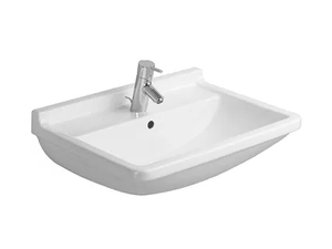 STARCK 3 - Ceramic washbasin with overflow - Washbasin by Duravit