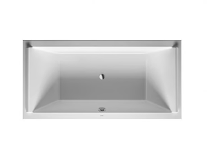 STARCK - Rectangular acrylic bathtub - Bathtub by Duravit