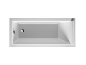 STARCK - Rectangular acrylic bathtub - Bathtub by Duravit