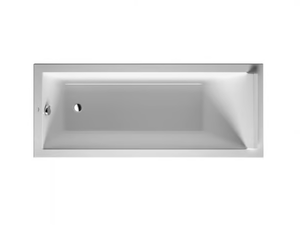 STARCK - Rectangular acrylic bathtub - Bathtub by Duravit