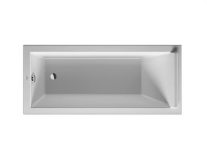 STARCK - Rectangular acrylic bathtub - Bathtub by Duravit