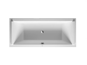 STARCK - Rectangular acrylic bathtub - Bathtub by Duravit