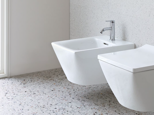VIU - Wall-hung ceramic bidet - Bidet by Duravit