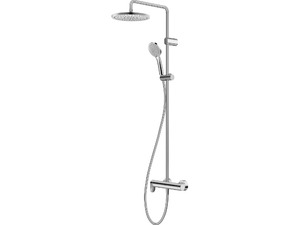 WAVE - Wall-mounted shower panel - Shower panel by Duravit