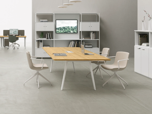E-PLACE - Rectangular meeting table - Table by DVO