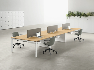 ENTITY - Sectional metal and melamine office desk - Desk by DVO