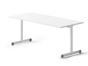 OSLO - Rectangular melamine office desk - Desk by DVO