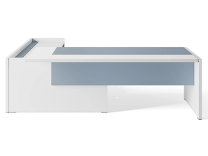 OXFORD - Contemporary style L-shaped sectional engineered wood office desk with drawers - Desk by DVO