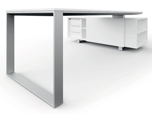 PLANETA - Sectional metal and glass office desk - Desk by DVO