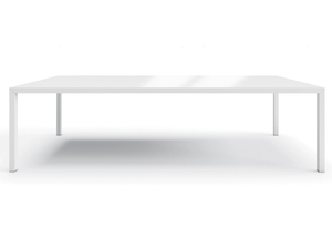 RYM - Rectangular melamine and extruded aluminium meeting table - Table by DVO