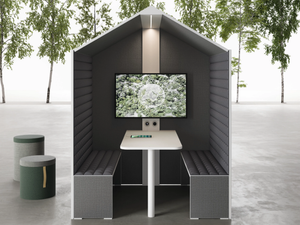 SHELL - Acoustic felt meeting pod - Booth by DVO