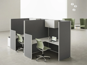 SHELL - Acoustic felt office partition - Screens by DVO