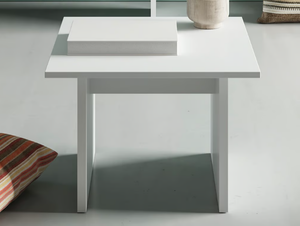 Sled base coffee table - Sled base melamine high side table - Coffee table by DVO