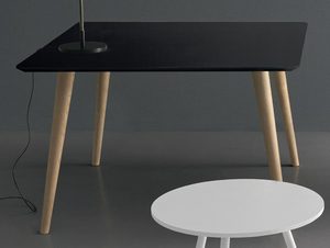 Square table - Square melamine dining table - Table by DVO