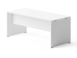 TREKO - Sectional rectangular melamine office desk - Desk by DVO