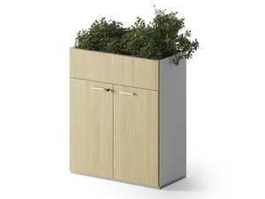 UNIVERSAL STORAGES - Melamine planter / office storage unit - Cabinet by DVO