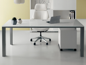 VERTIGO - Sectional aluminium office desk - Desk by DVO