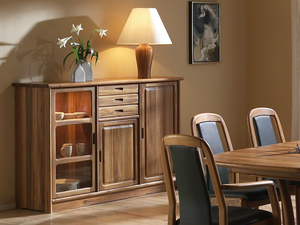 1122M - Wooden sideboard - Cabinet by Dyrlund