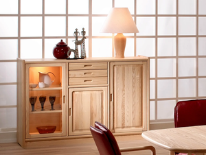 2121M - Wooden sideboard - Cabinet by Dyrlund