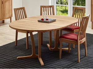 4275G1 - Oval wooden dining table - Table by Dyrlund