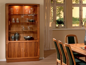 7896 - Wooden highboard with doors - Door by Dyrlund