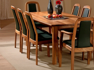 9248 - Rectangular wooden table - Table by Dyrlund