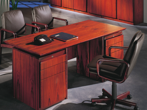 APOLLO - Rectangular executive desk - Desk by Dyrlund