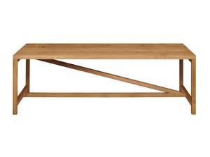 PLATZ - Rectangular wooden table - Table by E15
