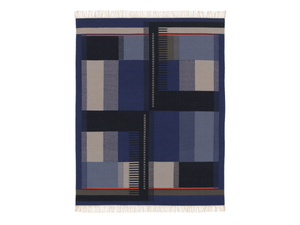 ZET - Rectangular wool rug with geometric shapes - Rug by E15