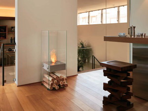 GHOST - Bioethanol freestanding fireplace - Other by EcoSmart Fire