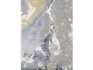 ALEP LAGOON - Rectangular wool and silk rug - Rug by Edition Bougainville