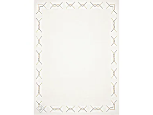 DELANO TWILL - Rectangular wool and silk rug with geometric shapes - Rug by Edition Bougainville