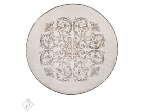 DEVINCI EARTH - Round wool and silk rug - Rug by Edition Bougainville