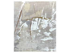 KAIGA OCHRE - Custom handmade silk rug - Rug by Edition Bougainville