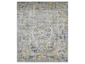 LULLY CYTISUS - Rectangular handmade silk rug - Rug by Edition Bougainville