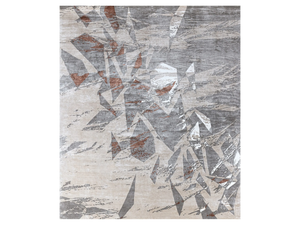 PRISM BRICK - Rectangular handmade silk rug - Rug by Edition Bougainville