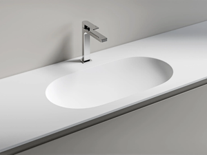 ARES - Oval washbasin - Washbasin by Edoné by Agorà
