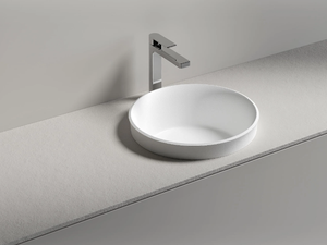 CORONA - Round inset washbasin - Washbasin by Edoné by Agorà