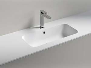 DRACO - Rectangular stone washbasin - Washbasin by Edoné by Agorà